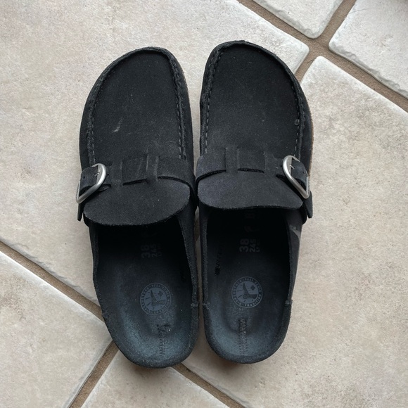 Birkenstock Buckley Suede Leather Black - Picture 1 of 4